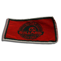 Serviette pour billard en cotton.