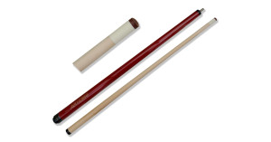 Pool Queue mit 13 mm Klebleder. Länge 125 cm. Ideal für Kinder oder bei engen Platz Verhältnissen.