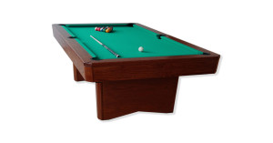 Pool-Billardtisch ZAFFIRO Esche braun 8'.