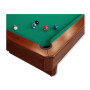 Pool-Billardtisch ZAFFIRO Esche braun 8'.