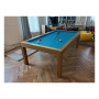 BILLARD FRANCAIS AGATA 1/4 MATCH (107 x 214 cm) CHÊNE MASSIF