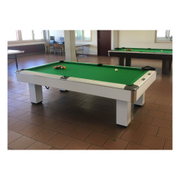 Billard Américain GANDY blanc.